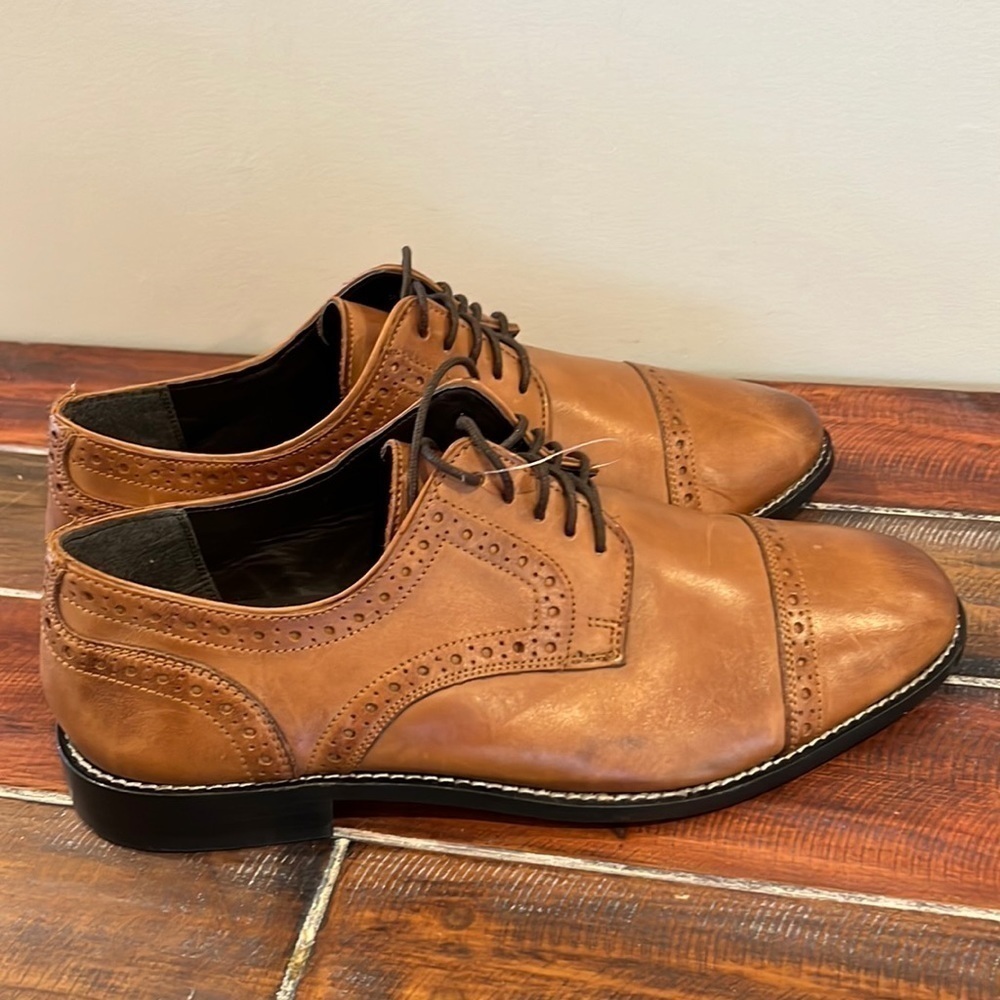 ⭐️ New Nunn Bush Norcross Cap Toe Oxford Size 10 W